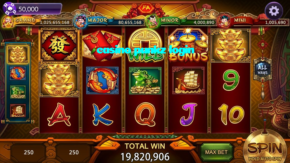 casino punkz login casino presented on mobile device in Pakistan with slots and live games